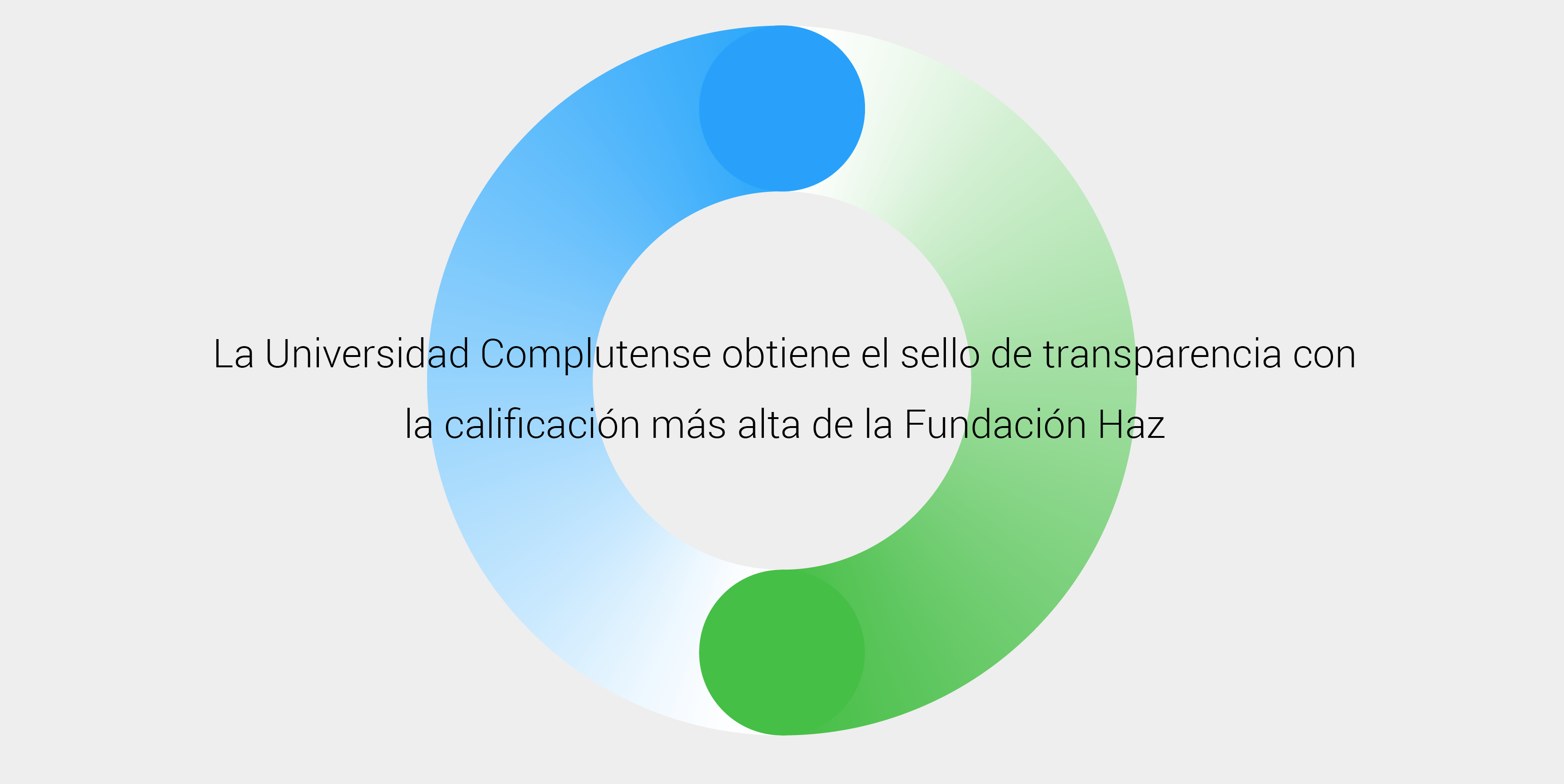 Con un porcentaje de cumplimiento del 94,4%, la UCM es una de las universidades más transparentes de España
